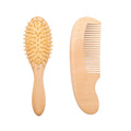 Natural Wooden Soft Hair Brush for NewBorn
