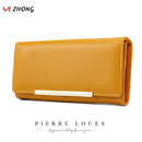 Multiple Color Luxury Leather Card Holder Wallet | Long Clutch