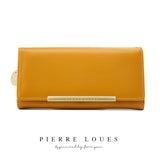 Multiple Color Luxury Leather Card Holder Wallet | Long Clutch