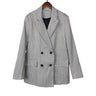 Spring Blazer Women Double Breasted Oversized Suits Jacket