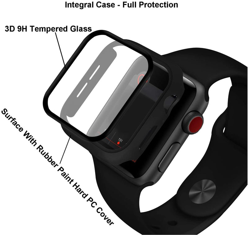 Tempered Glass+Matte Watch Cover