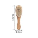 Natural Wooden Soft Hair Brush for NewBorn