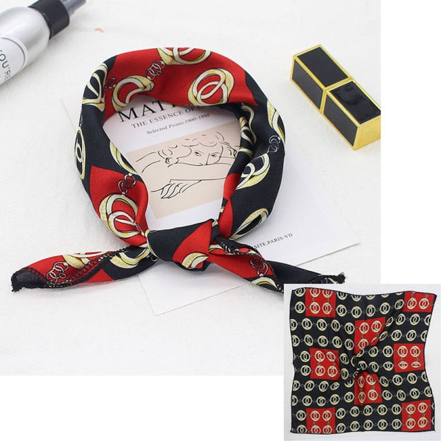 Square Silk Scarfs or Hair Accessory