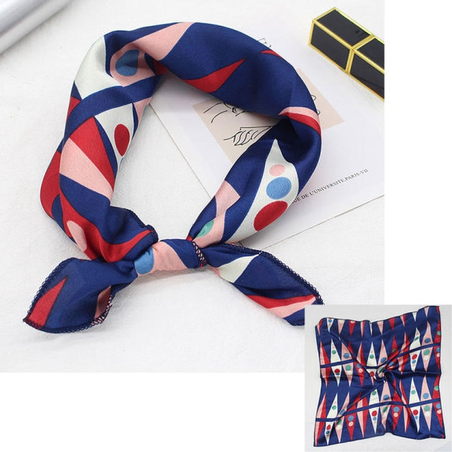 Square Silk Scarfs or Hair Accessory