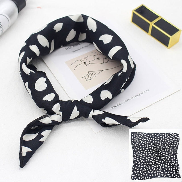 Square Silk Scarfs or Hair Accessory
