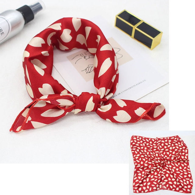 Square Silk Scarfs or Hair Accessory