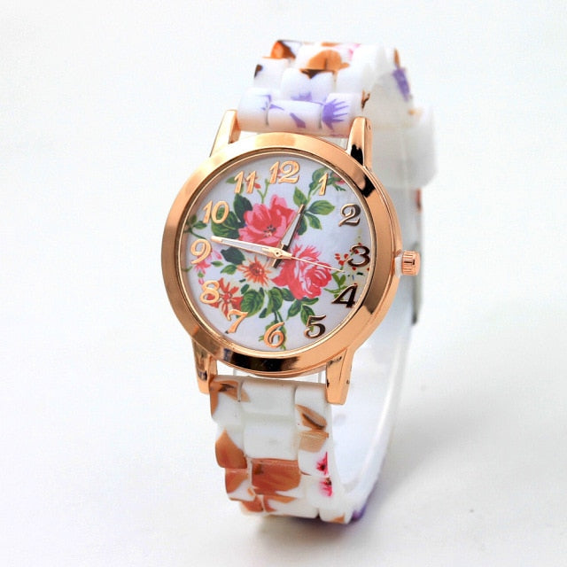 Luxury Printed Silicone Watch