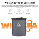Widesea Camping Coffee Pot with French Press