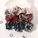 3PCS/1PC Vintage Velvet/Silk Scrunchies