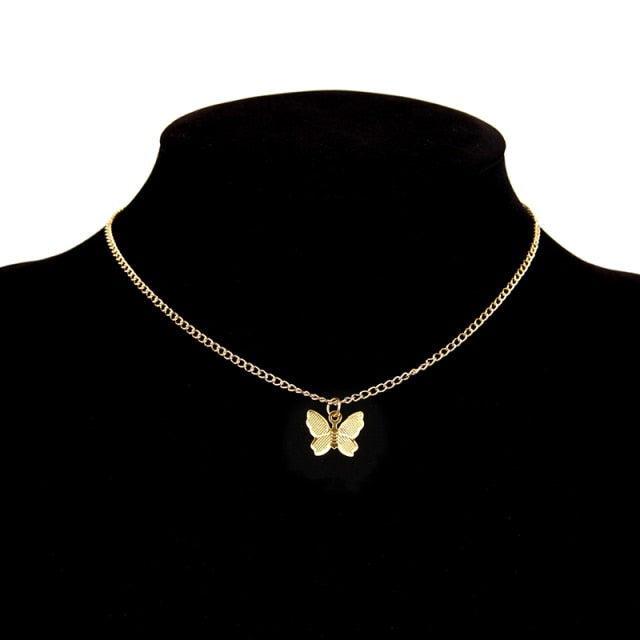 1 pcs Butterfly Necklaces and Earrings