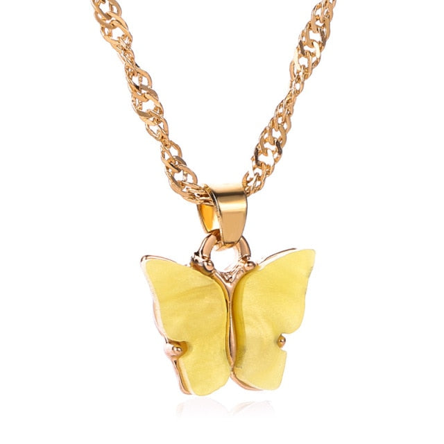 1 pcs Butterfly Necklaces and Earrings