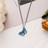 1 pcs Butterfly Necklaces and Earrings