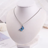 1 pcs Butterfly Necklaces and Earrings