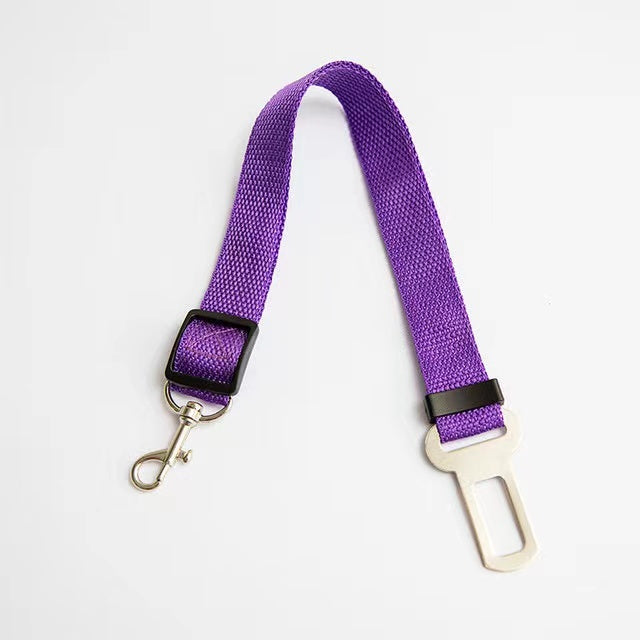 Dog Cat Car Safety Belt Adjustable Leash