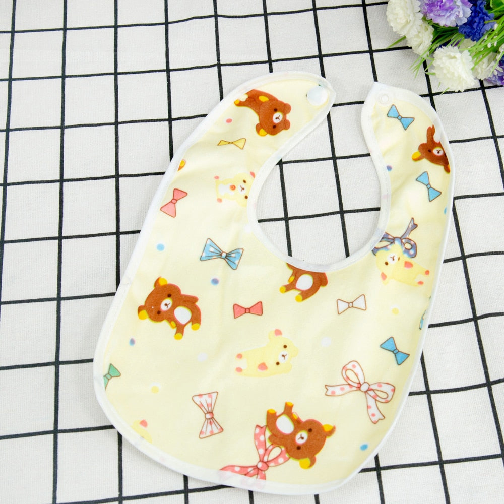 2pcs Waterproof Baby Bibs