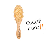 Natural Wooden Soft Hair Brush for NewBorn