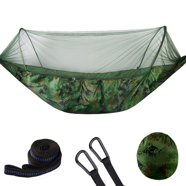 2021 Camping Hammock with Mosquito Net