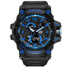 SMAEL Men 50m Waterproof  LED Quartz Digital Sports Watches