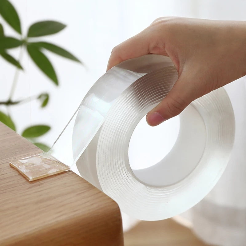 1M/2M/3/5M Nano Double Sided Reusable Waterproof Adhesive Tape