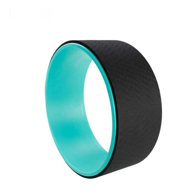 Yoga Wheel TPE Non-Slip Yoga Spine Roller for Back Pain Relief and Improving Backbends Flexibility Training