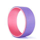 Yoga Wheel TPE Non-Slip Yoga Spine Roller for Back Pain Relief and Improving Backbends Flexibility Training