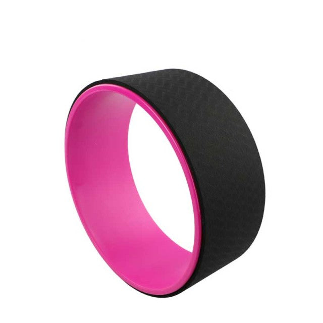 Yoga Wheel TPE Non-Slip Yoga Spine Roller for Back Pain Relief and Improving Backbends Flexibility Training