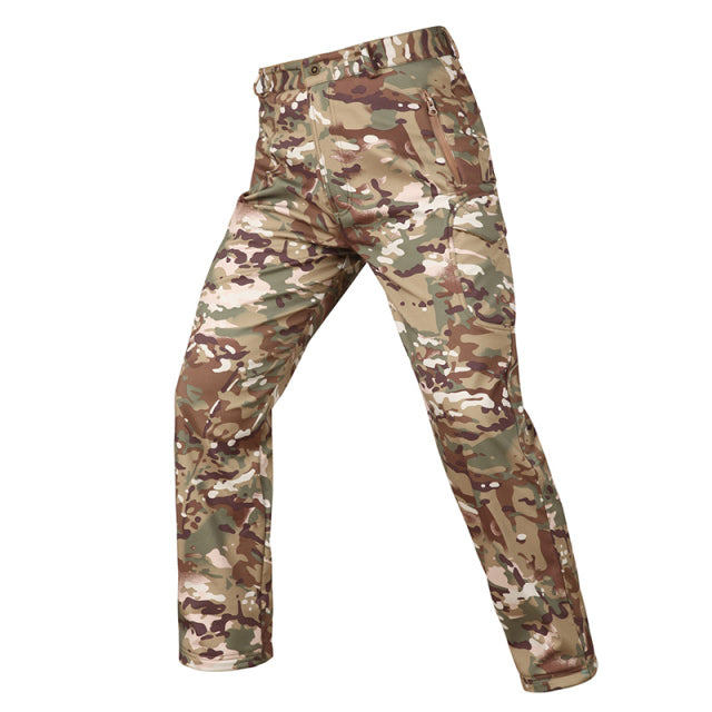 Shark Skin Soft Shell  Windproof Waterproof Army Combat Joggers