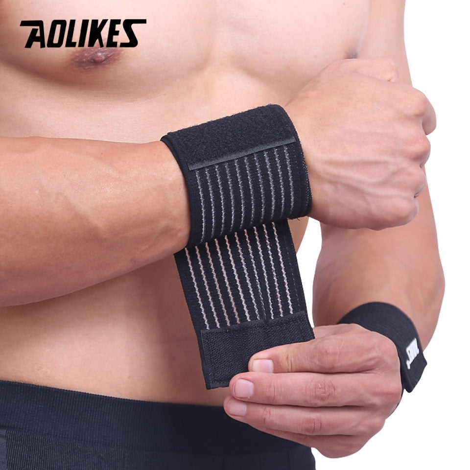 AOLIKES 1PCS Cotton Elastic Bandage Hand Sport