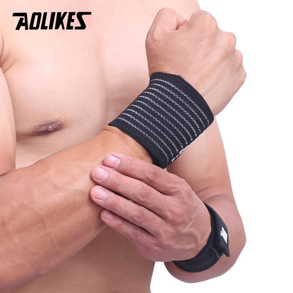 AOLIKES 1PCS Cotton Elastic Bandage Hand Sport