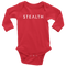 Stealth Long Sleeve Baby Bodysuit